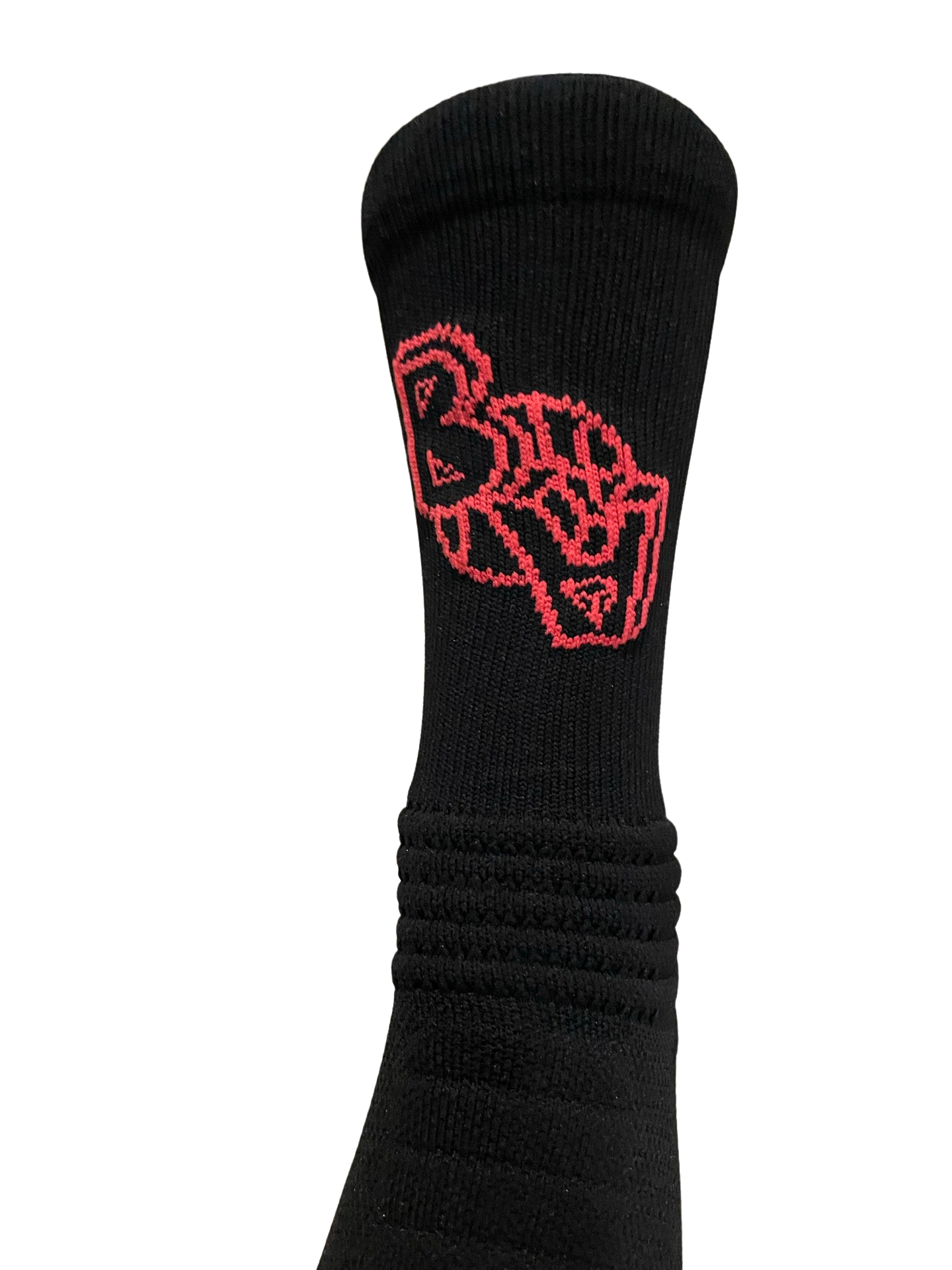 Dri-Fit Baller Attire Sport Socks Black with Pink