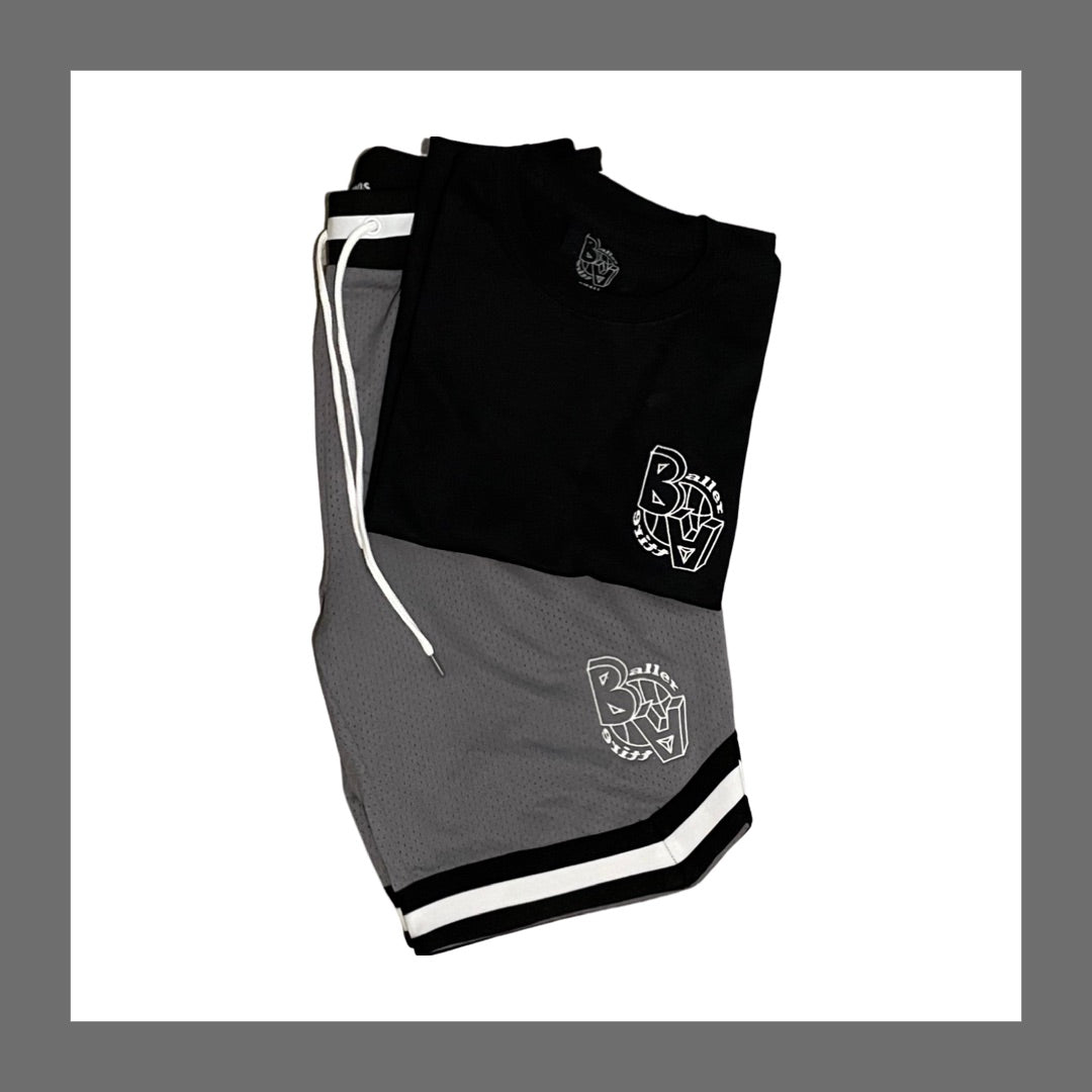 Baller Attire Gym short with T-shirt